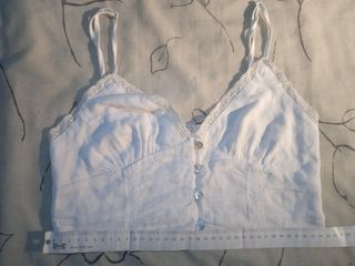 Blusa Top blanca Pacific Republic S 