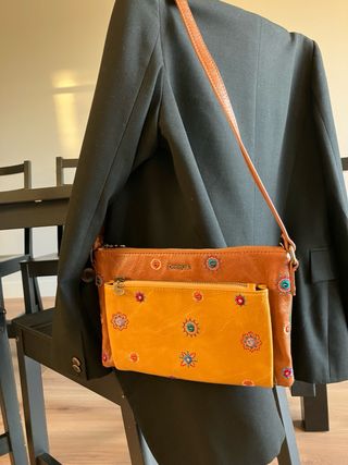 Bolso de piel DESIGUAL sin estrenar