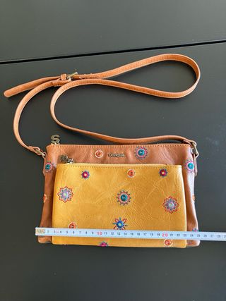Bolso de piel DESIGUAL sin estrenar