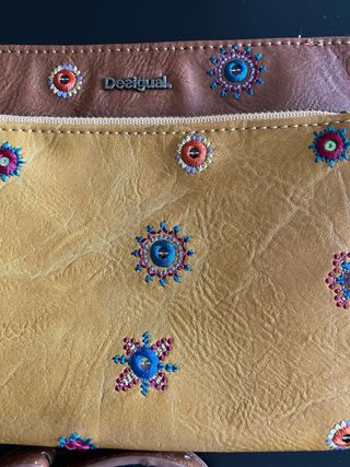 Bolso de piel DESIGUAL sin estrenar