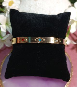 Pulsera chapada en oro 18K