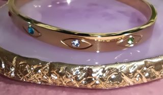 Pulsera chapada en oro 18K