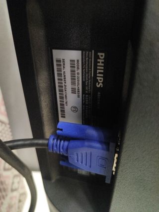 Pantalla Philips ordenador 