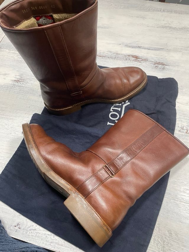 Botas Lottusse de hombre caña blanda