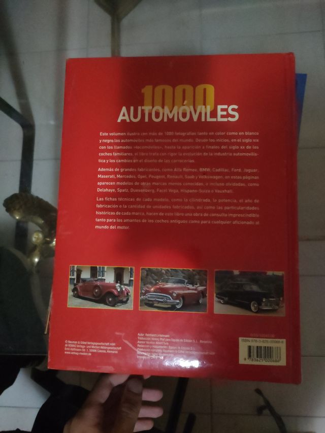 Libro 1000 automóviles 