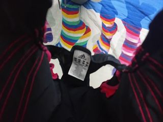 Bañador Adidas Big Bars - Carbon Y Rosa Talla S