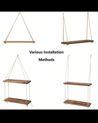 Estantería imitación madera roble oscuro