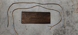 Estantería imitación madera roble oscuro