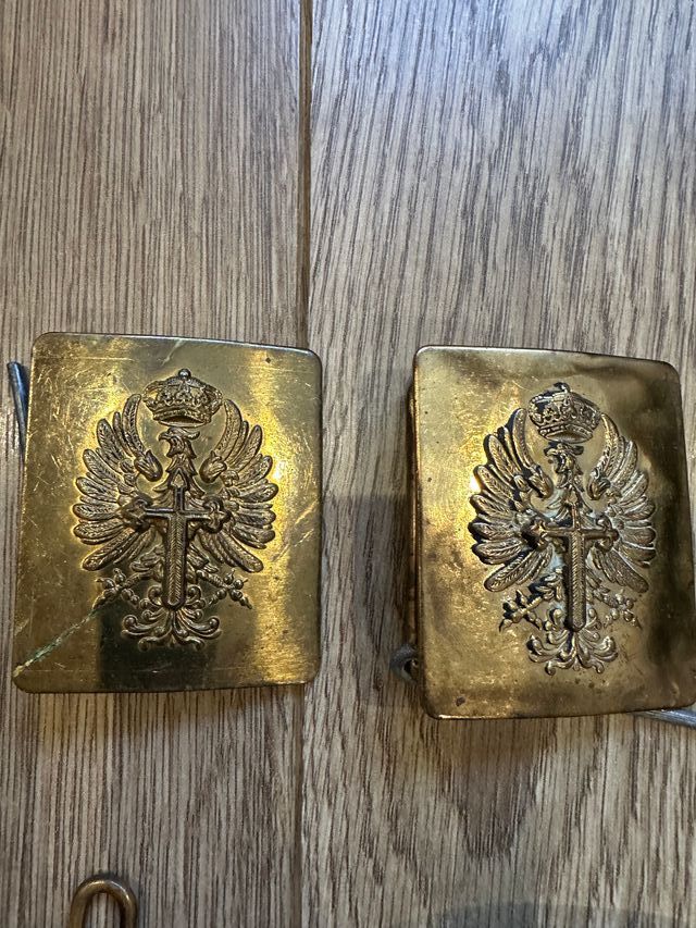 Antiguas hebillas militares