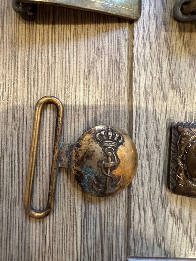 Antiguas hebillas militares