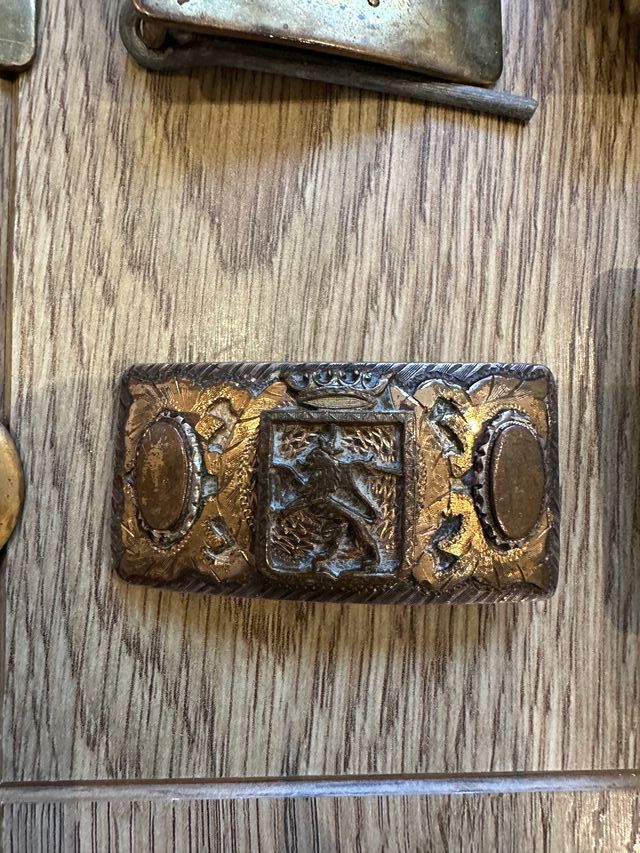 Antiguas hebillas militares