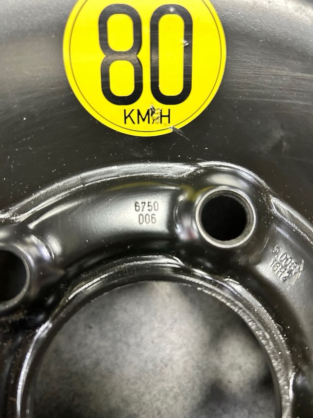 Rueda repuesto galleta Bmw X3