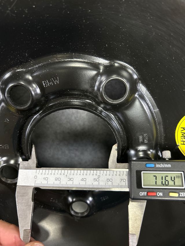 Rueda repuesto galleta Bmw X3