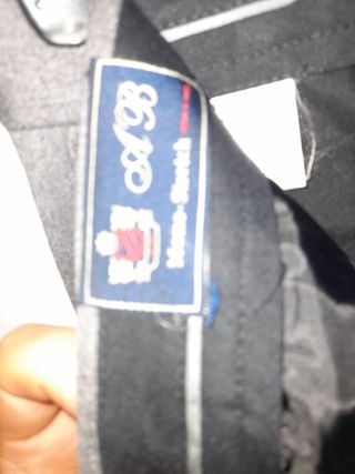 Pantalone da giacca grigio chiaro 50 in lana vergi