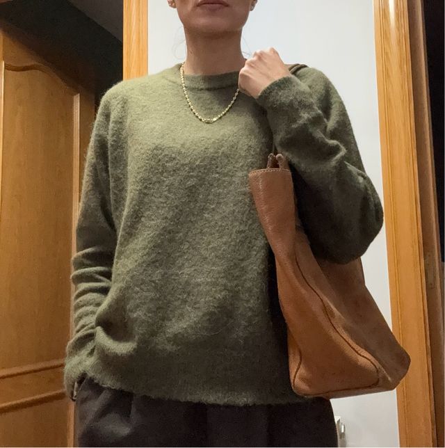 Bolso piel Massimo Dutti