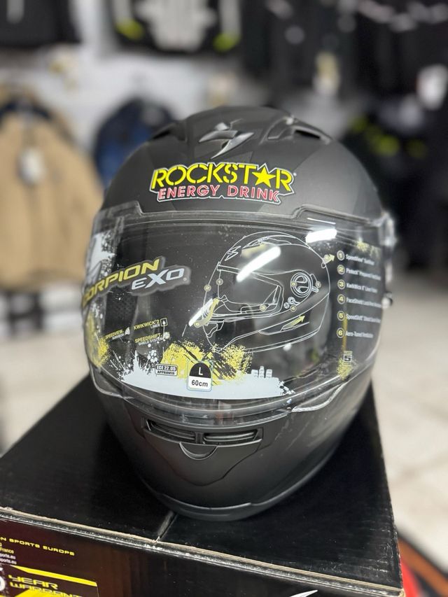 casco integrale Scorpion EXO490 ROCKSTAR