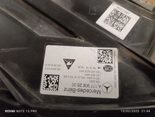 Fanali Mercedes classe A 2021