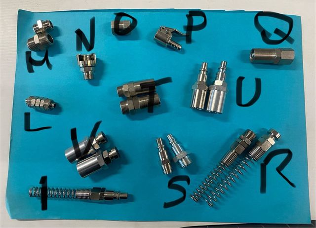 Raccordi per compressori ad aria