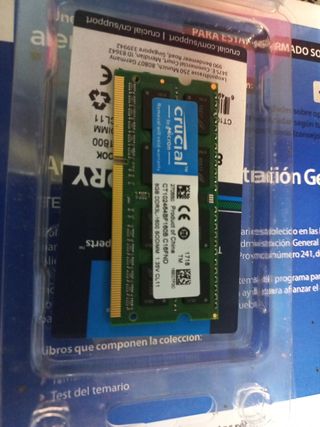 2 memoria Ram sodimm DDR3L 1600mhz