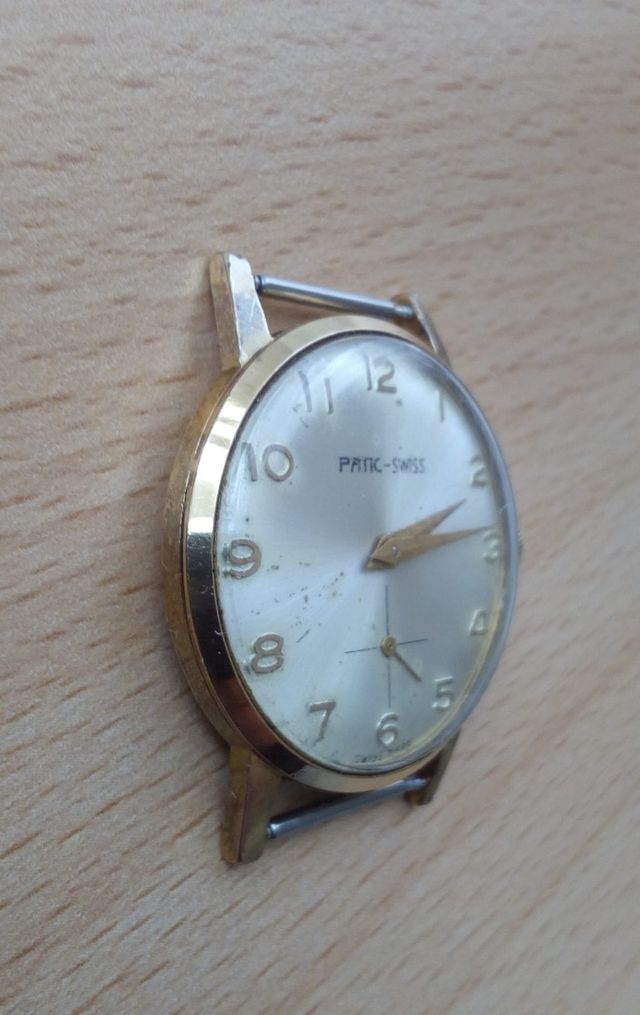 Reloj suizo antiguo de cuerda manual