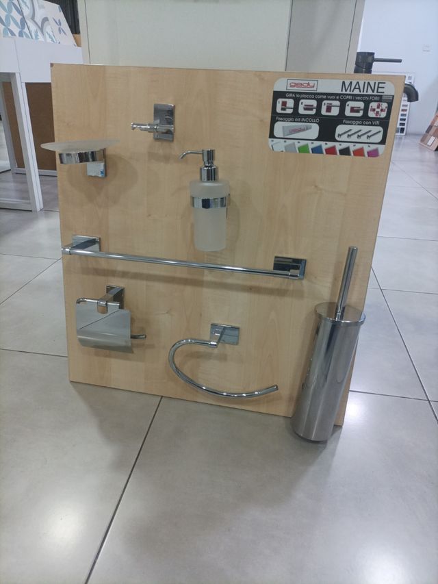 Juego accesorios baño marca gedy