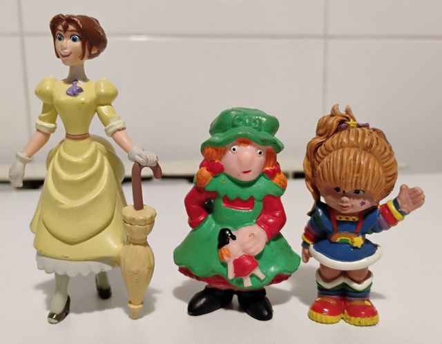 Lote figuras PVC antiguas