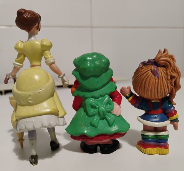 Lote figuras PVC antiguas