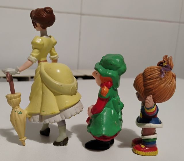 Lote figuras PVC antiguas