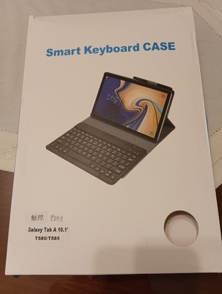 Teclado y funda para tablet 10.1 pulgada