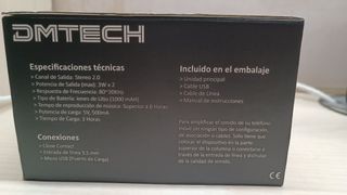 Altavoz amplificado close contact DMTECH