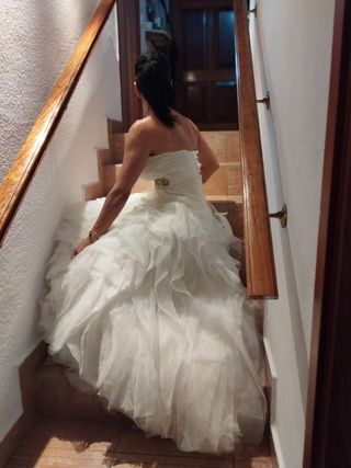 Traje de novia pronovias