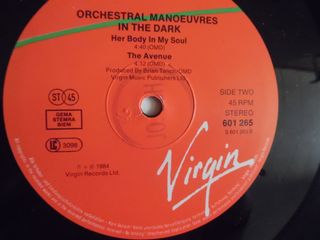 VINILE COME NUOVO,COMPLETO:ORCHESTRAL MANOEUVRES I