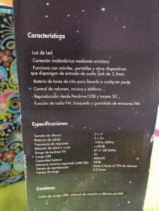Altavoz portátil