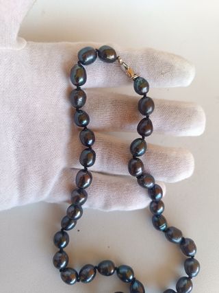 Collar perlas barrocas australianas. Nuevo