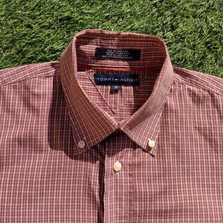 Camisa Cuadros Tommy Hilfiger Vintage 