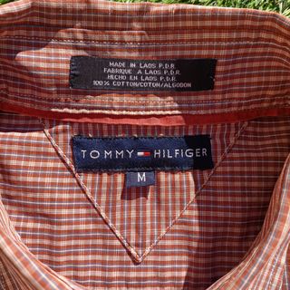 Camisa Cuadros Tommy Hilfiger Vintage 