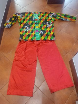 Lote disfraces de payaso