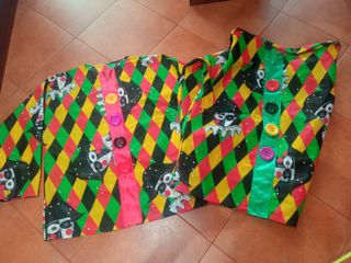 Lote disfraces de payaso