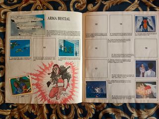 Album cromos GI Joe 55% completo
