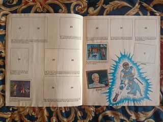 Album cromos GI Joe 55% completo
