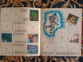 Album cromos GI Joe 55% completo