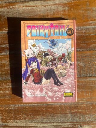 Manga Fairy Tail tomo 40