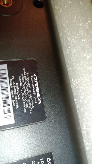 Batería Orbea Rise gen2 630w (nueva) 