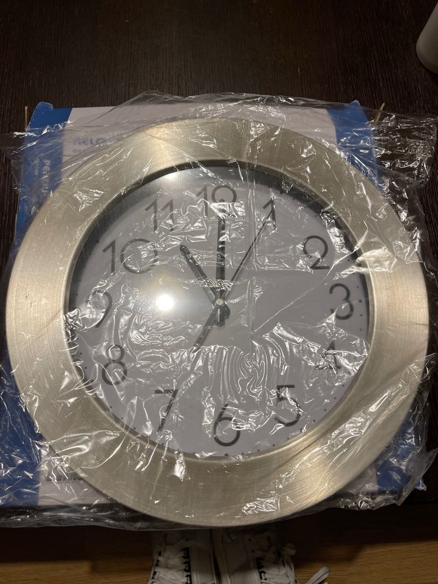 Orologio da parete Bernar in acciaio