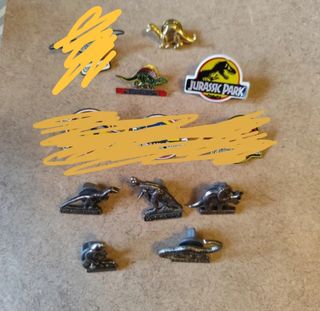 Lote pins dinosaurios