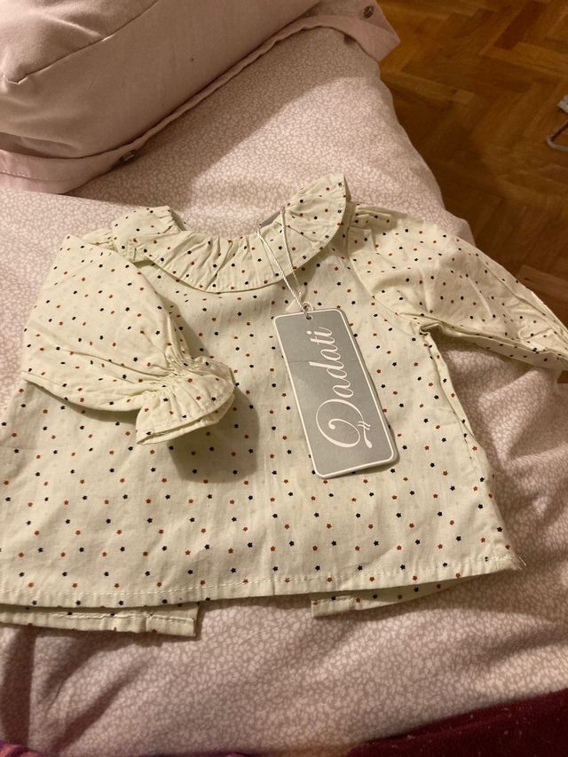 Camisa niña 1 mes marca dadati