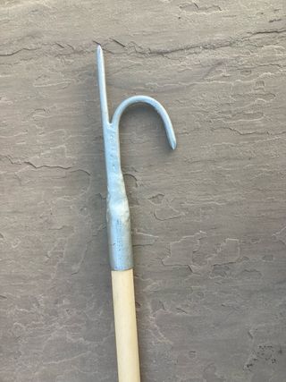 Bichero nautico de madera/hierro