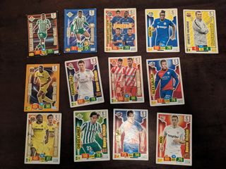 Cartas liga Adrenalyn liga 18-19