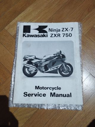Manual de taller ZX-7 ZXR 750 H1 1988 de segunda mano por 50