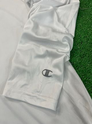 Camiseta técnica Champion blanca de manga larga